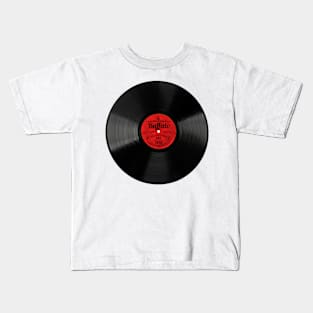 Buffalo Gift Retro Musical Art Vintage Vinyl Record Design Kids T-Shirt